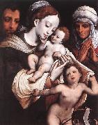 Holy Family Cornelis van Cleve